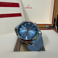 Încărcați imaginea în vizualizatorul Galeriei, Omega Seamaster Aqua Terra 150M 41mm în ediția "Summer Blue"