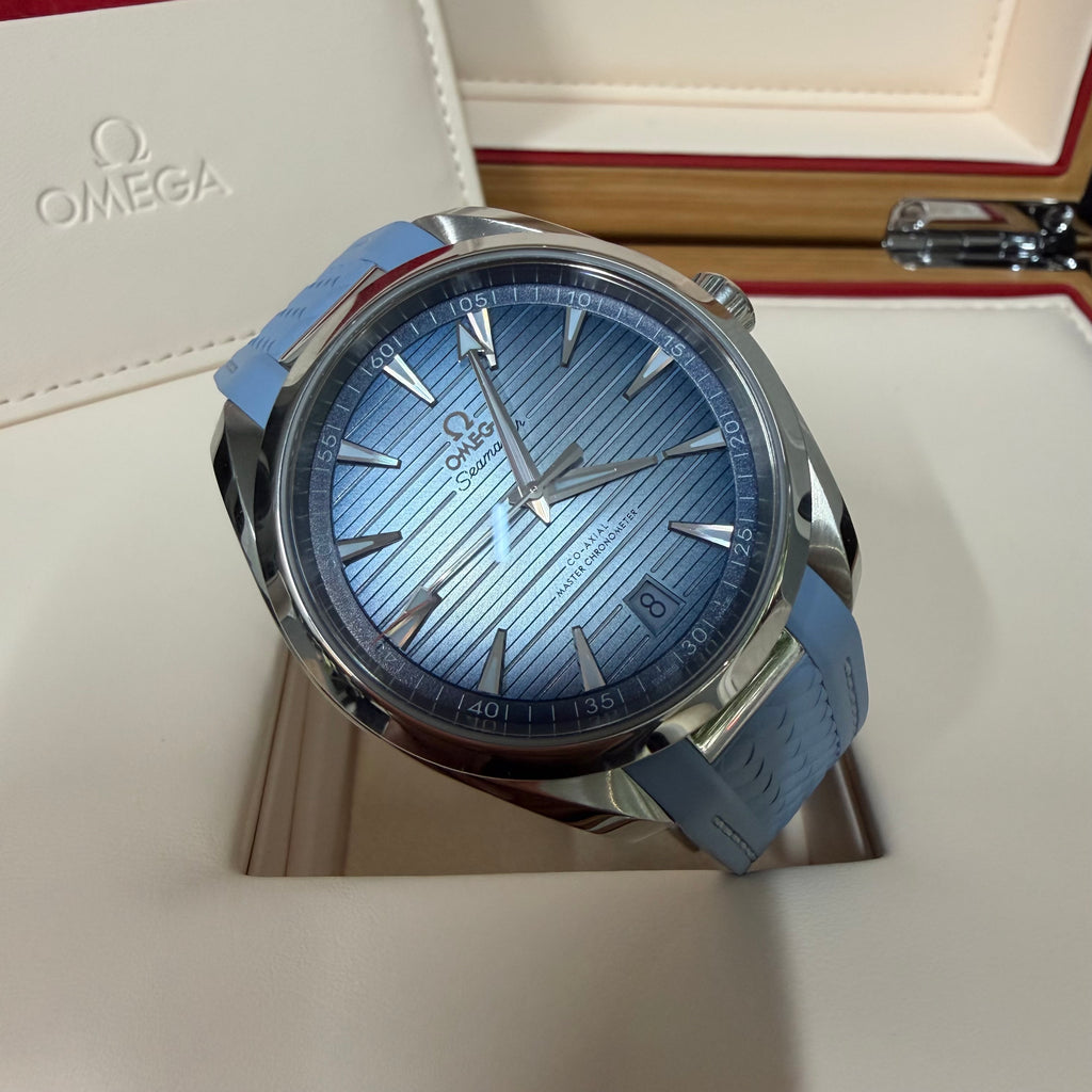 Omega Seamaster Aqua Terra 150M 41mm în ediția "Summer Blue"